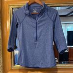 Nike  Blue 1/2 Zip Dri Fit Shirt - Size S Photo 0