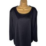 Bobbie Brooks Long Sleeve Top Black 2X Photo 0
