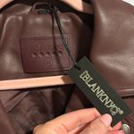 BLANK NYC NWT  Faux Leather Cropped Moto Jacket Photo 4