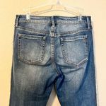 Jessica Simpson Distressed Arrow Straight Striped Side Denim Jeans Photo 5