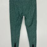 Beyond Yoga  Cross It Back 7/8 Yoga Legging in Woodland Forrest Light Sage Photo 9