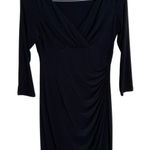 Ralph Lauren Lauren  Black vneck dress‎ Photo 0