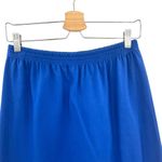 Michael Simon Lite Ski Trip Snowflake Embroidered Novelty Midi Skirt Blue Small Photo 1