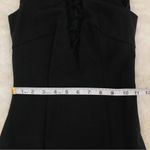 Finders Keepers Black Lace Up Bodycon Midi Dress Sleeveless Fitted Size XXS Photo 13