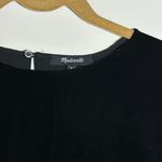 Madewell Black Velvet Blouse Size Small 135 Photo 1
