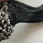 Laurence Kazar NEW beaded lace top vintage • black tie evening elegant formal Photo 7