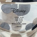Disney  Size L 10-12 Mickey Mouse Ears Logo Crop Top Shirt Photo 3