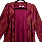 Traveler by Chicos‎ Cardigan Purple Large Photo 2