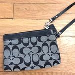 Coach Black Wristlet Photo 2