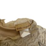 American Vintage 90's vtg.β lace bow trim nude cami top blouse s/m made in usa Photo 7