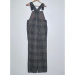 We Wore What  x Danielle Bernstein NWT REVOLVE Green Plaid Basic Overalls Small Photo 4