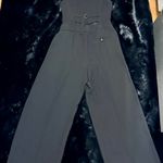 ZARA Black Sleeveless Oversized Vest Jumpsuit Photo 11