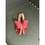 Nayla Josefina in Fishscale Hibiscus Sandal Shoes Pink‎ Boho Womens Size 8 Pink Photo 3