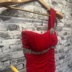 City Triangles EUC Red One Shoulder Mini Dress Size Medium Photo 3