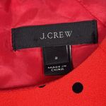 J.Crew  Dress Womens 2 Black Red Cascading Polka Dots Party Wedding Office Career Photo 5