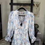 Hello Molly  Lonely Tonight Mini Cutout Dress in Floral White Photo 6