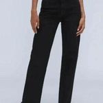 Everlane NEW The Way High Jean in Coal Black Photo 1