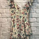 Saylor Women's Size Small Ellen Printed Ivory Maxi Tank Dress Photo 7