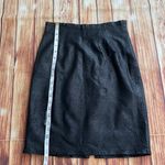 Cedars Vintage Women’s Textured Black Genuine Leather Pencil Skirt Lined Size 6 Photo 6