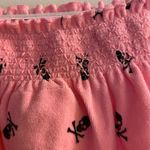 Love Rocks Womens Juniors Strapless Pink Romper M Skeletons Bust 32” 34” 36” Size undefined Photo 5