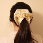 Gold Metallic JUMBO Large Oversized XXL Scrunchie Photo 3