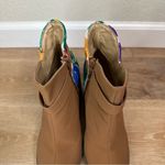 Hikal Bolom Embroidered High Heels Boots Brown Size 7 Photo 8