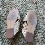 Vince Camuto gold Woven Sandals Photo 5