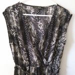 Lovestitch animal print wrap dress Size Medium Photo 1