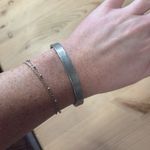 Motivational Silver Cuff Bracelet — it’s what’s on the inside Photo 3