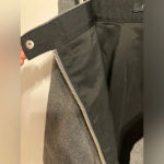 Madewell Wool Blend Zip Front Mini Skirt Grey Womens size 4 Photo 5