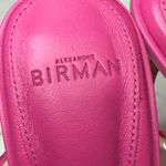 Alexandre Birman  Joanna Sandal Womens 5 Pink Leather PVC Mules Barbiecore Chic Photo 15