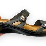 Naot Pewter Melody Double Strap Sandals Size 10 Photo 1