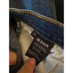 Hudson  Women's Blue Five Pocket Style Stretch Super Skinny Leg Jeans Size 30 Photo 3