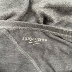 Eileen Fisher Size Petite Large Skirt Gray Grey 100% Linen Stretch Waist Light Photo 2
