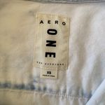 Aeropostale Aero One Long Sleeve Bleached Chambray Shirt Size XS Photo 3