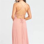 Show Me Your Mumu Godshaw Goddess Gown Bridesmaid Dress in Rustic Mauve Crisp Photo 2