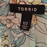 Torrid  Sz 1/2 Floral Kimono Cardigan Photo 10