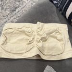 Zenana Outfitters Cream Bandeau Bra Photo 2