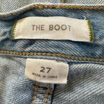 American Eagle AE77 The Boot Jeans Light Wash Distressed Women's Size 27 Bootcut Cotton Denim Photo 4