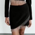 ZARA BLACK MINI SKIRT Photo 2