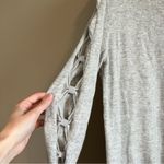 Ted Baker ✨  London Gray Bow Sleeve Wool Blend Sweater 6 Photo 3