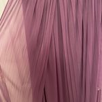 David's Bridal Long Purple Dress Photo 3