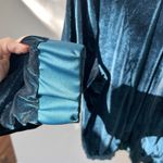 Coldwater Creek  Women’s Green Velour Full Zip Sweater Size 1X Emerald Teal EUC Photo 6