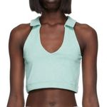 Outdoor Voices Warmup Collared Crop Top workout sports bra tennis preppy vneck Photo 0