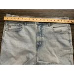 Frye  Jeans High Rise Cuffed Crop Stevie Wash Denim Size 16/34 Inseam NWT Photo 3