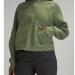 Lululemon Scuba Oversized Full Zip in Green Twill Photo 4