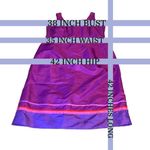 Jillian Jones PURPLE & PINK JEWEL TONE SILK BEADED SHIFT DRESS NWT (12) Photo 11