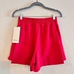 Lululemon NWT Stretch Woven Relaxed-Fit HR Short 4" / Cherry Mist Photo 3