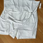 Wall Flower Women’s White Eyelet Sleeveless Jumpsuit – Size 3X – Smocked Waist & Wrap Front Photo 2