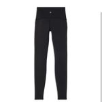 Lululemon  Criss Cross Mesh Hi-Rise Leggings. Women’s SZ 2 Black EUC Photo 2